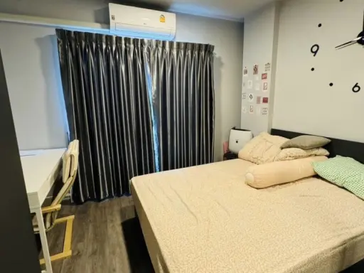 For rent: Monte Rama 9, 2nd floor, fully furnished, ready to move in, book now, hurry!