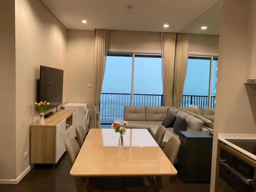 จ่าย 1 ได้ถึง 2 คอนโด 2 ห้องนอน The Saint Residence บิ้วอินครบ ห้าแยกลาดพร้าว ติด BTS และMRT