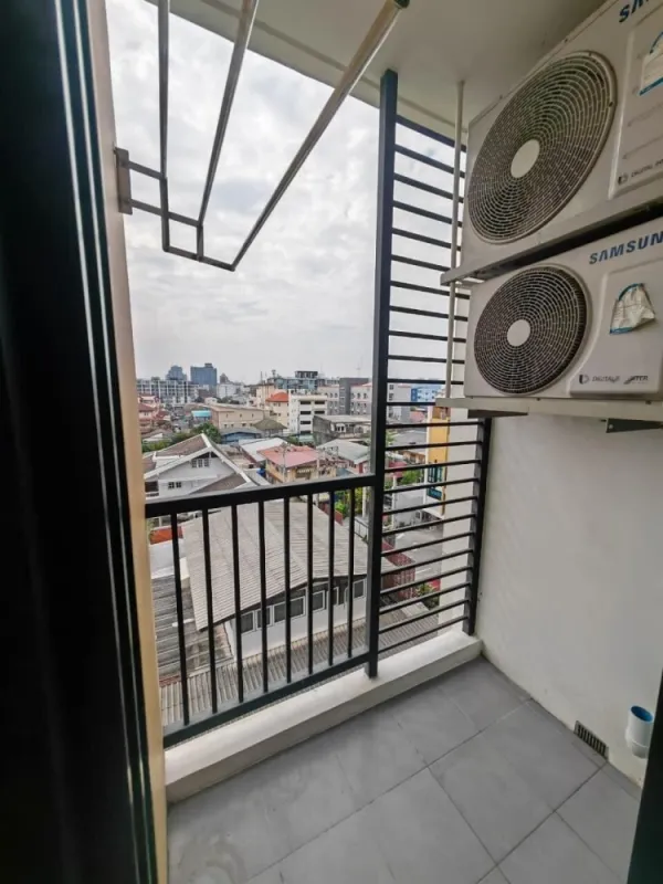 ให้เช่า D Mark Condo Sutthisan ชั้น 6 ห้องมุมเป็นส่วนตัว ตกแต่งครบครัน เฟอร์ครบ จบที่เดียว