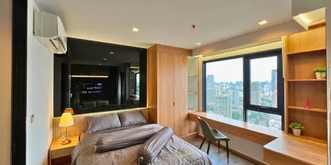 For rent Life Ladprao Valley ห้องแต่งน่าอยู่ บิ้วอินท์อย่างดี ชั้น 34 ได้วิวสุง บอกเลยว่าต้องจอง