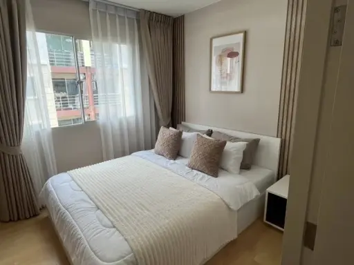 ให้เช่า Smart Condo Rama 2 ห้องแต่งสวยครบครัน มาพร้อมเฟอร์นิเจอร์ครบครัน หิ้วกระเป๋าเข้าอยู่ได้เลยจ้า