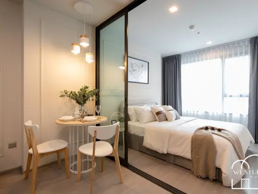 ให้เช่า Life Ladprao ชั้นสูง วิวสวย ห้องตกแต่งจัดเต็ม มี Walk In Closet ในตัว ดีแบบนี้รีบจองเลย จร้า