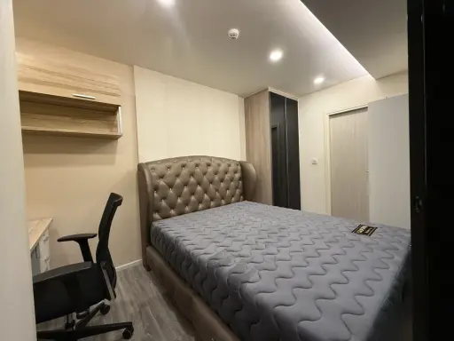 🌿 Beautiful condo for rent with a great atmosphere at IKON Sukhumvit 77 (never been rented before) 🏢