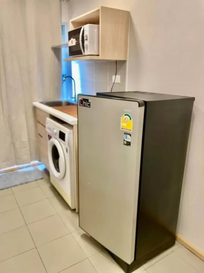Condo for rent, Plum Alive 1 Rangsit, room ready to move in, fully furnished, electrical appliances, good price, hurry and reserve.