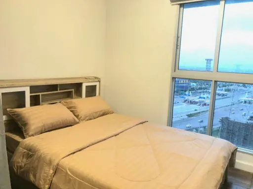 Condo for rent, a space with Bangna, great price, beautiful room, fully furnished, come first !!