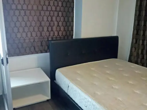For rent, D Condo Campus Rangsit, Phase 1, partitioned room Get a view of the pool and the garden. Very good. If interested, hurry up.