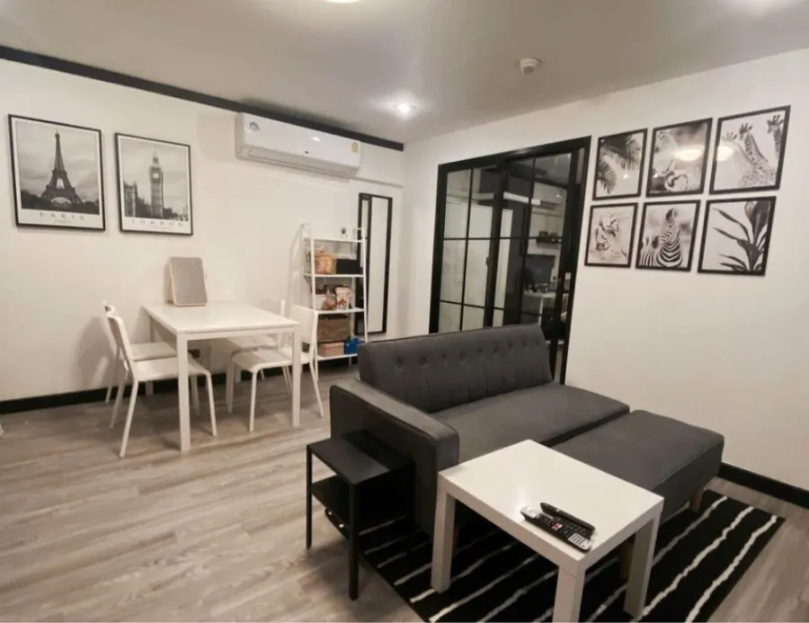Condo for rent, Supalai Place, Sukhumvit 39, high floor, city view, unblocked view, wide balcony, book now