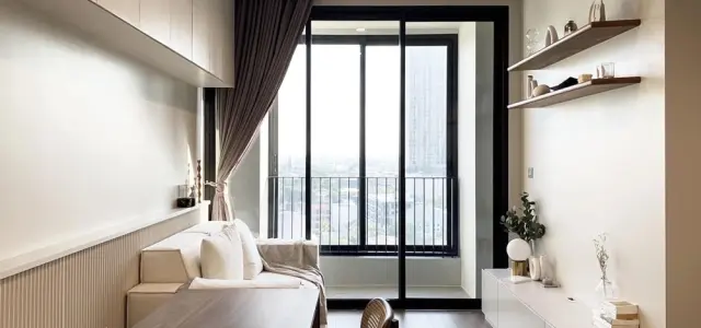 ปล่อยเช่า ไอดีโอ คิว สุขุมวิท 36 วิวเมือง ตกแต่ง Built-in พร้อมอยู่ สไตล์มินิมอล สนใจ จองเลยจ้า images
