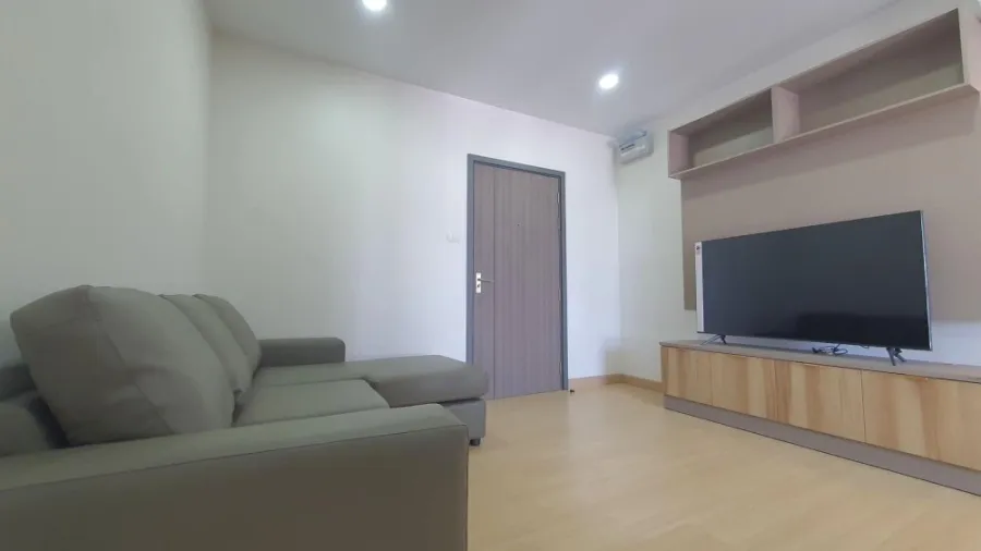 Condo for rent, Supalai Veranda Ramkhamhaeng, nice room, furnished + electrical appliances ready, has a very high view, book now.