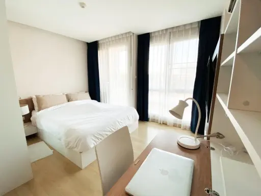 Condo for sale: Emerald Residence Ratchada, 4th floor, garden view, separated room. If interested, hurry and reserve now. images