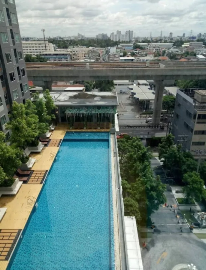ปล่อยเช่า แอสไปร์ รัชดา-วงศ์สว่าง ชั้นสูง ห้องพร้อมอยู่ เฟอร์นิเจอร์อย่างดี ไม่จองพลาดมาก