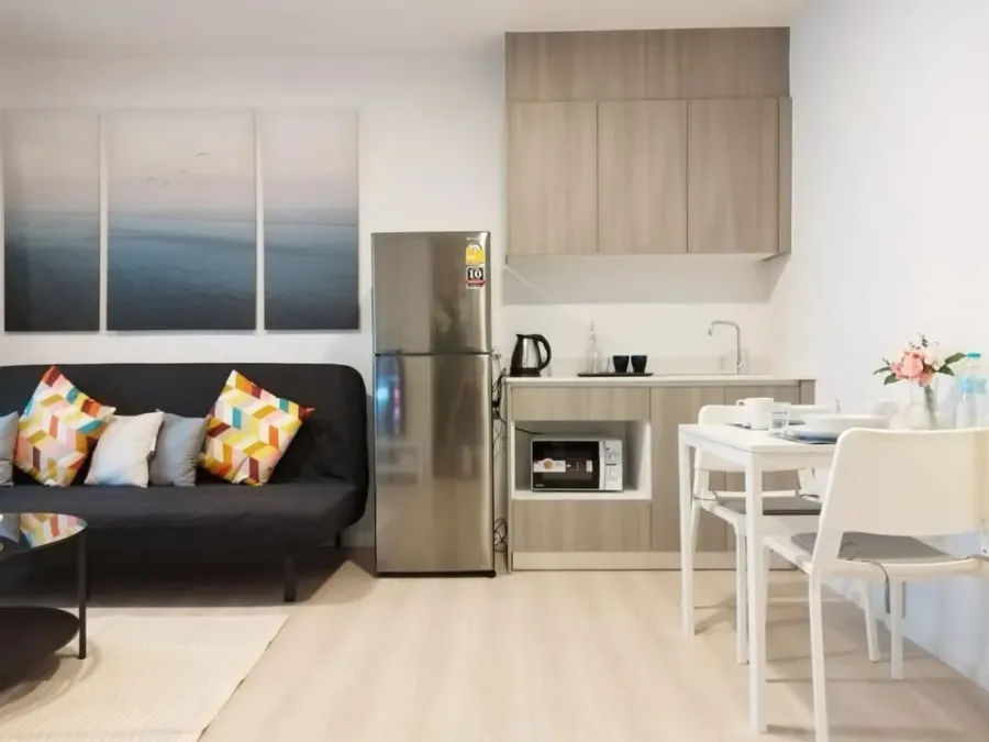 Apartment for rent at A Space Mega 1 Bangna. Nice unit on the 20th floor with great views and all amenities included. Book now!
