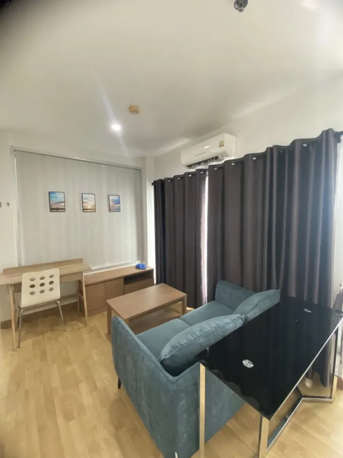 For rent: Parkland Taksin - Tha Phra, 24th floor unit with excellent ventilation. Fully furnished with complete functionality. Book now!
