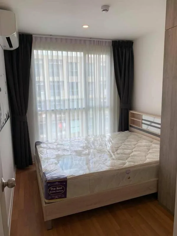 - Rent lumpini place bangna km.3, 7th floor, building B, new clean room without impurity Swimming pool garden view Missed and waited a long time -
