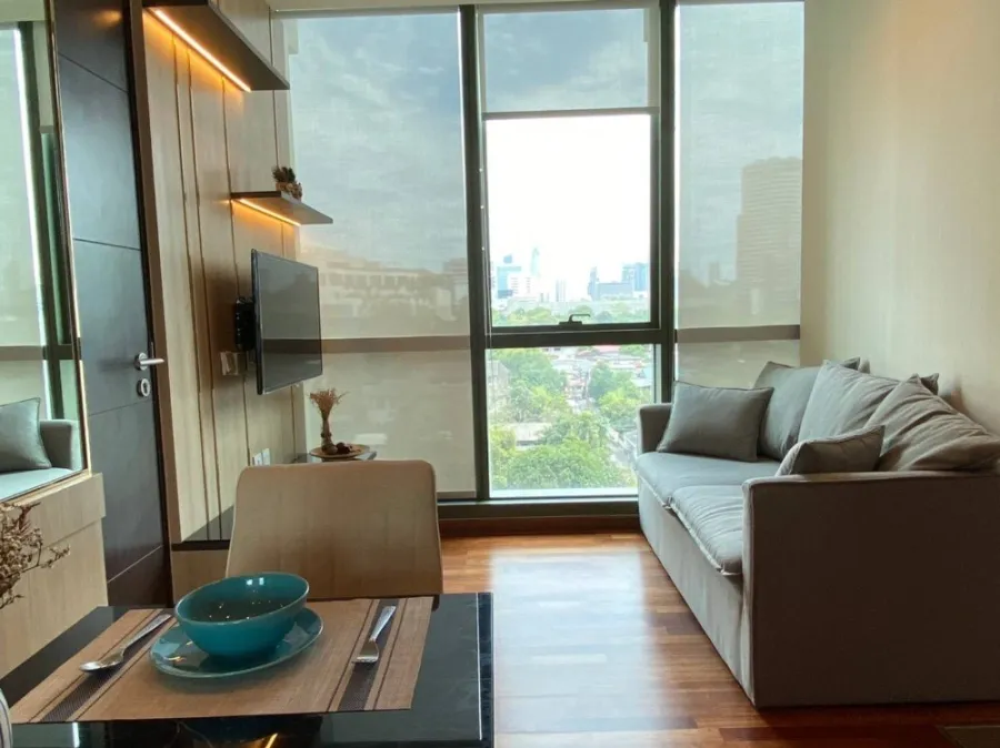 ให้เช่า Wish Signature Midtown siam ชั้น 8 ห้องตกแต่งครบครัน เรียบหรู น่าอยู่ขนาดนี้ รีบจับจองเลย