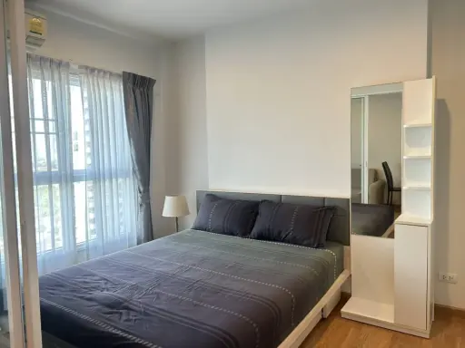 Condo for rent The Parkland Ratchada-Wongsawang, fully furnished, beautiful view, reserve now!