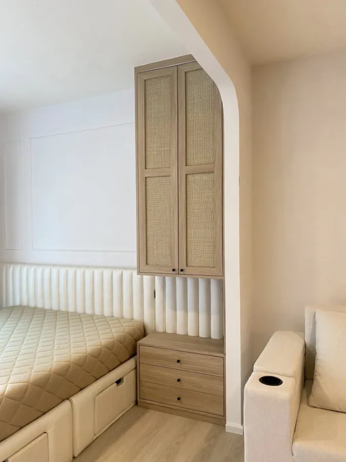 For sale/rent urgently A Space Mega Bangna, beautifully decorated room, well-built-in, you will regret it if you don't reserve.