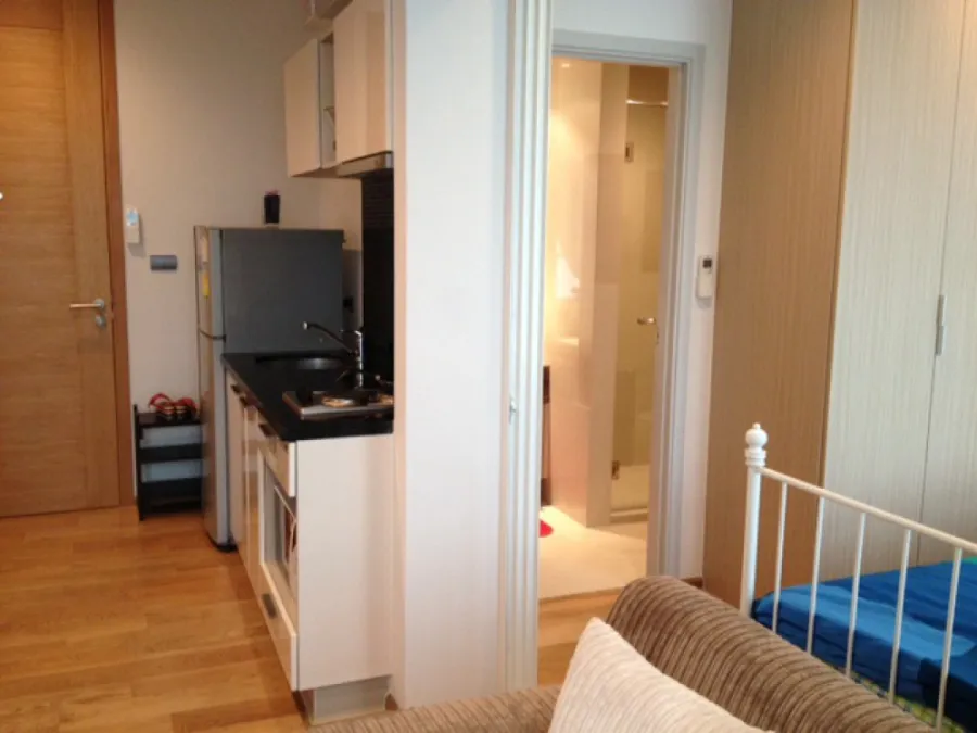 Condo for sale, for rent, Fuse Sathorn-Taksin, high floor, good view, fully furnished, can't miss it, urgent.