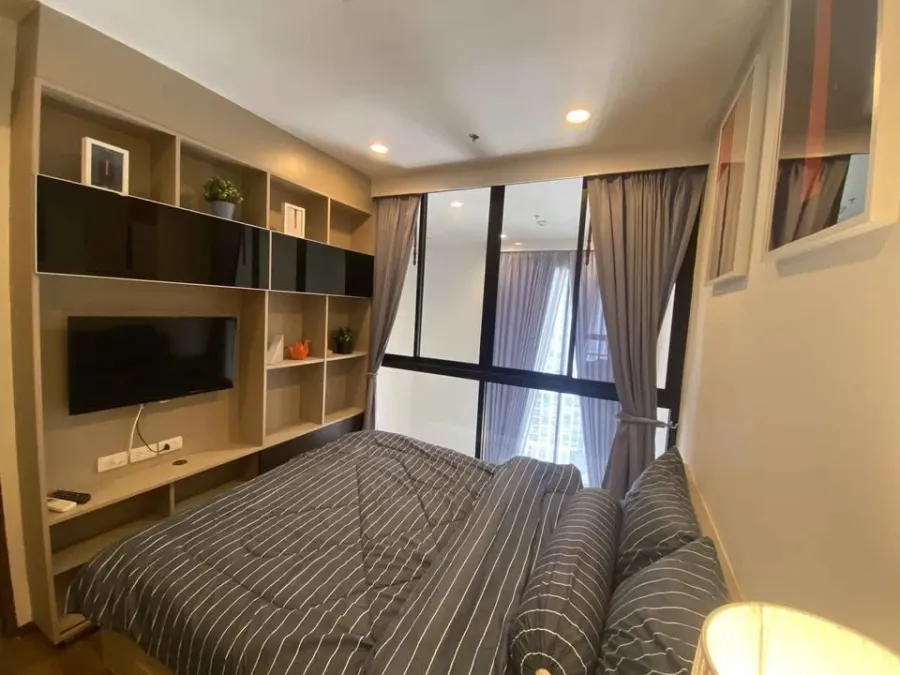 ให้เช่า Onyx Phahonyothin ห้องพร้อมอยู่ ชั้นสูง ห้องกว้าง จองเลย