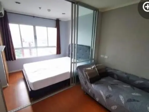 For rent Lumpini Park Rattanathibet The room is separated into privacy. Fully furnished, good price, book now.