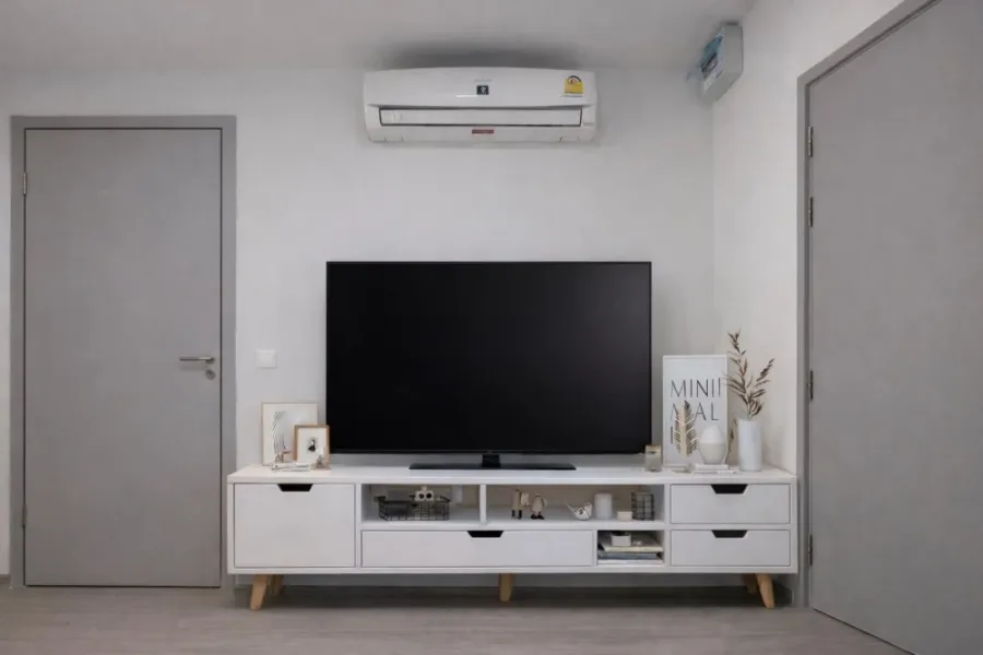 ให้เช่า Aspire Asoke - Ratchada ห้องแต่งสวยคุมโทน เฟอร์นิเจอร์ครบครัน หิ้วกระเป๋าเข้าอยู่ได้เลยจ้า