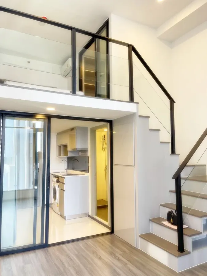 For rent!! Condo Knightsbridge Space Ratchayothin, Duplex room, 14th floor, ready to move in immediately, don't miss it!!