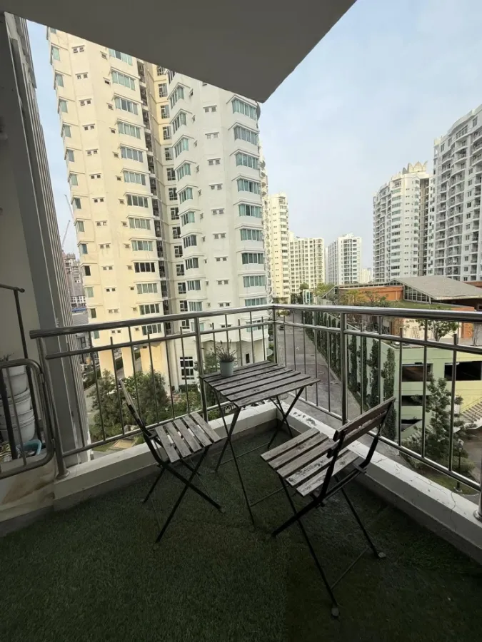 For sale, for rent, Supalai Wellington 2, good location, surrounded by restaurants and shopping malls, fully furnished
