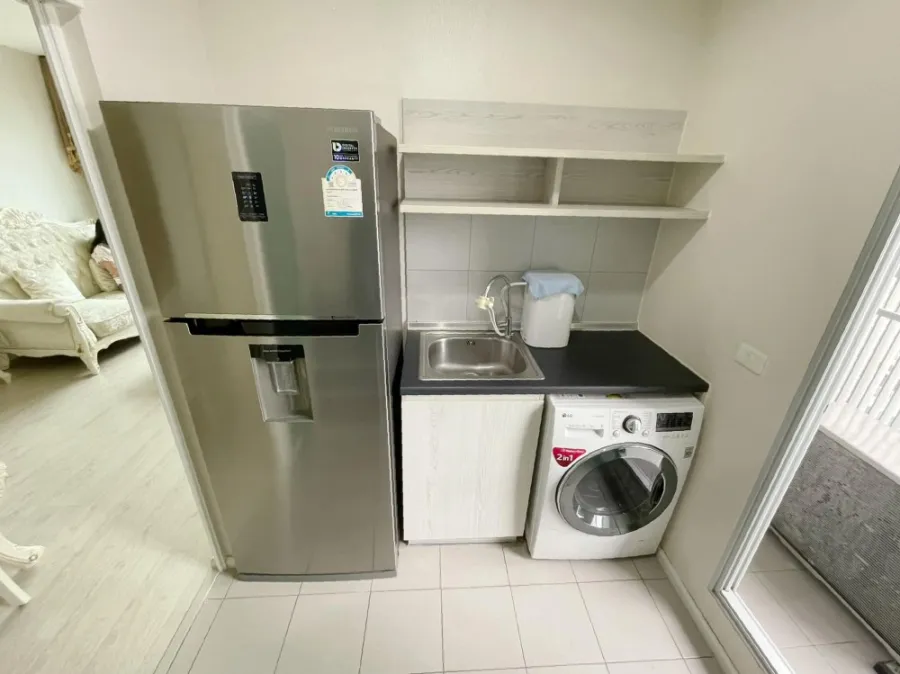 Condo for rent, Aspire Sathorn-Thapra, room divider ready to move in Get a view to the north. Hurry up to reserve.