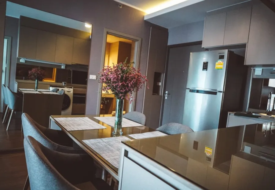 For rent Ideo Sukhumvit 93, good furniture. Complete electrical appliances Reserve first and stay first. Don't miss it.