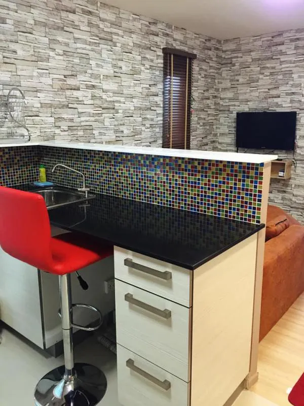 For rent, M Society, Muang Thong Thani, beautiful room, good view, 2 bedrooms, fully furnished, book now, you will regret it.