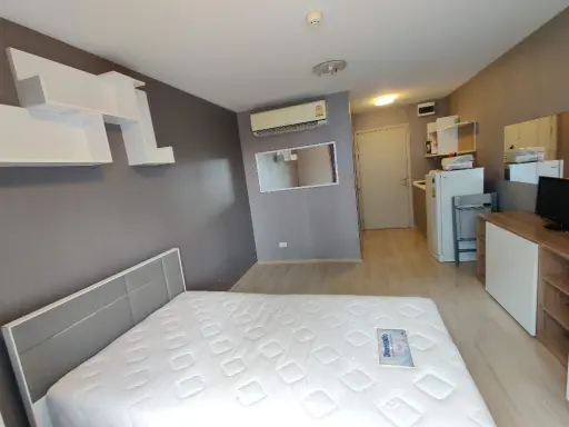 Condo for rent, Elio Sukhumvit 64, fully furnished, electrical appliances, good location, can't miss it.