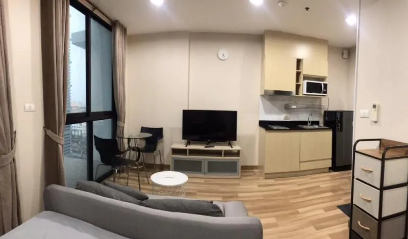 ห้องสวยแต่งมาครบ คอนโดอยู่สบาย ใกล้รถไฟฟ้าด้วยนะเออ เช่าเลย ไอดีโอ รัชดา – ห้วยขวาง