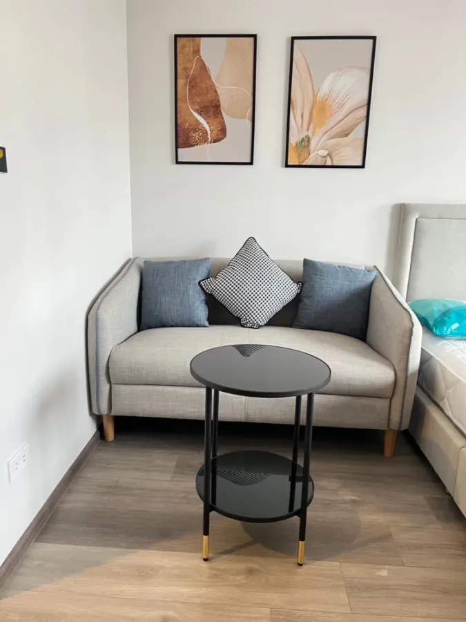 Condo for rent SOHO BANGKOK Ratchada, room ready to move in Complete facilities Don't hesitate to book now.