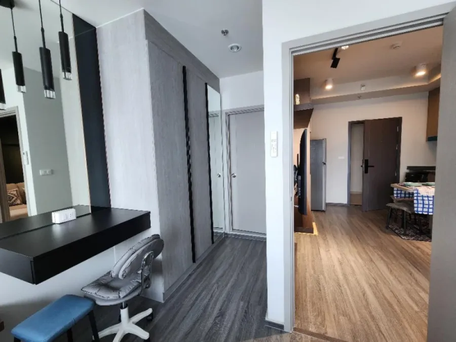 For rent: Ideo Ramkhamhaeng - Lam Sali Station, 15th floor, nice room, fully furnished, reserve now, hurry!