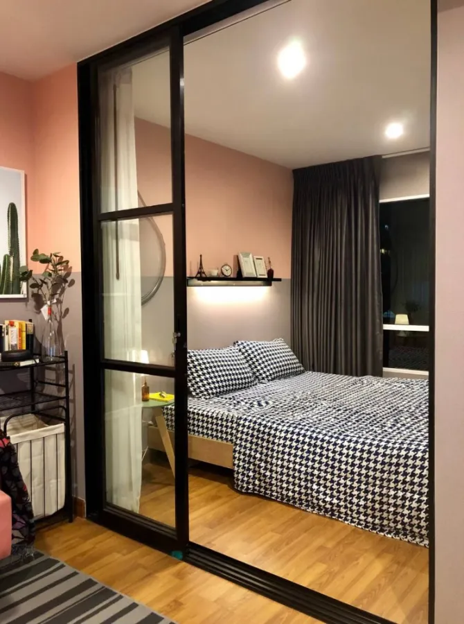 Condo for rent, Regent Home Sukhumvit 81, beautiful room, beautiful decoration, fully furnished, do