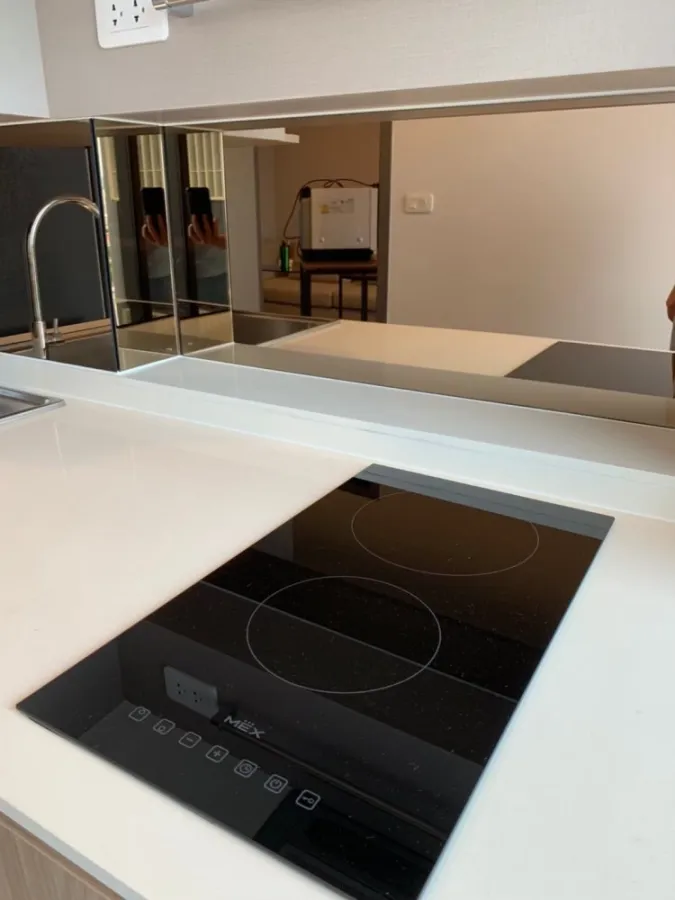 For rent, Ideo Thaphra Interchange, high floor, great view, comes with full furniture. You shouldn't miss it. Urgent.