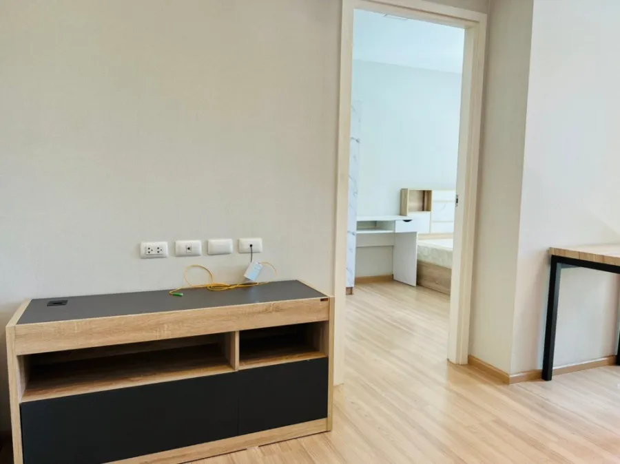 For rent!! Plum Condo Mix Chaengwattana, 2nd floor, Building C, beautiful room, fully furnished, very livable, don't miss it!!
