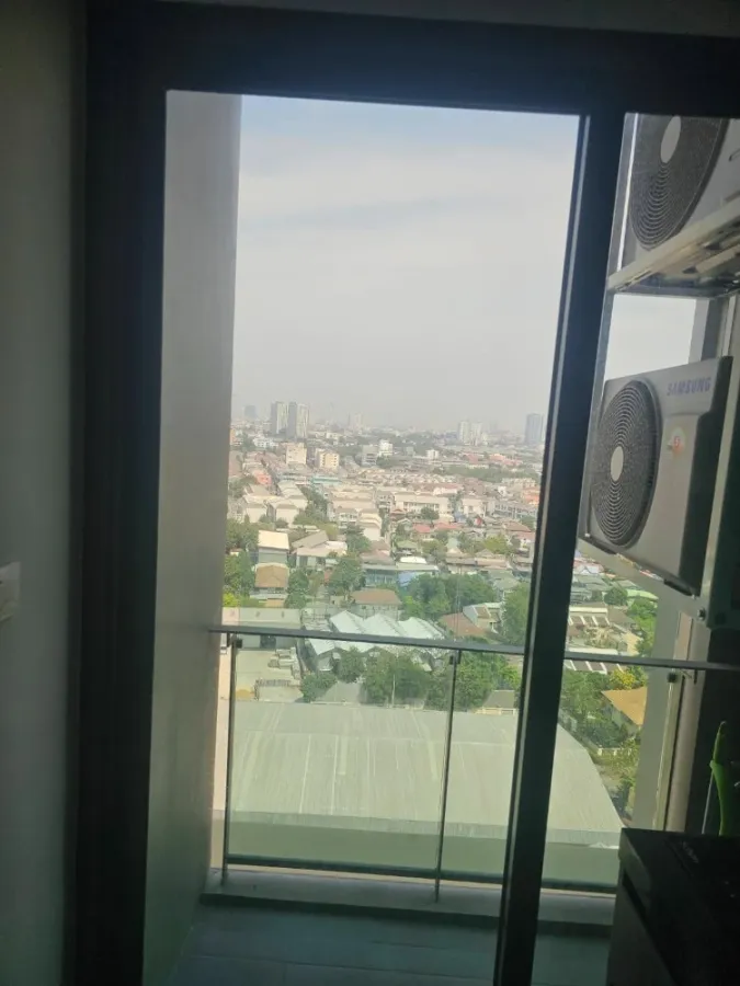 For rent: The Clef Riverine Chao Phraya - Wong Sawang, 18th floor, fully furnished, ready to move in, book now.