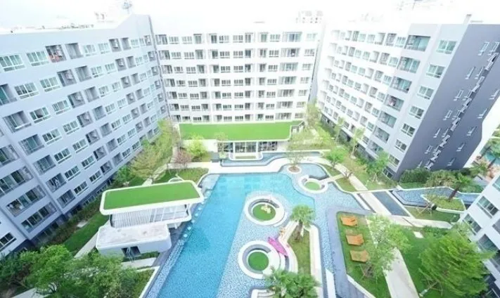 ขายคอนโด เอลลิโอ เดล์ เรย์ ห้องรวมเฟอร์นิเจอร์และเครื่องใช้ไฟฟ้า พร้อมเข้าอยู่ จองเลย