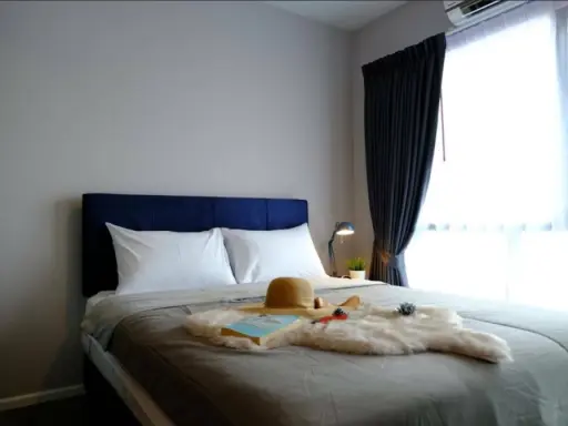 For rent!! Condo The Stage Tao Poon Interchange, 31st floor, city view + Chao Phraya River, ready to move in, hurry and book now!!