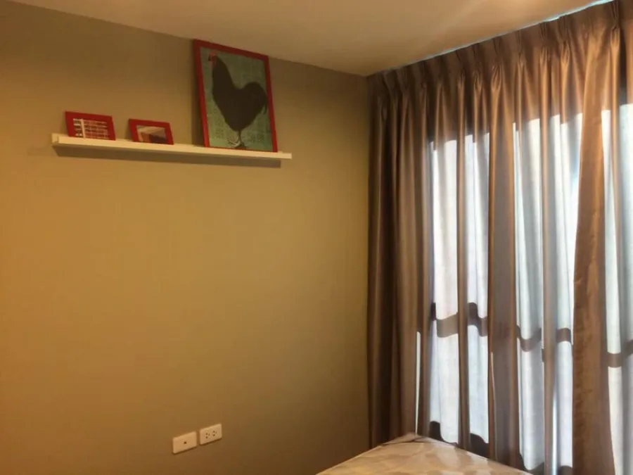 Sell/rent The Base Rama 9-Ramkhamhaeng, very beautiful room, well furnished, plus a pool view. The atmosphere is great. Book now.