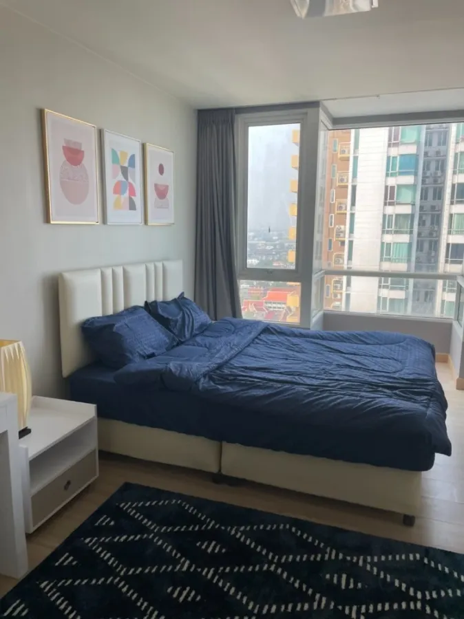 For sale, for rent, M Society Condominium, 28th floor, fully furnished, book now, urgently.