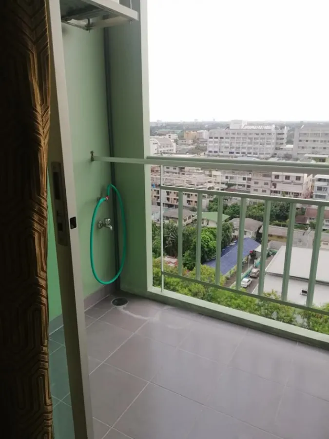 Condo for rent, Lumpini Place Borommaratchachonnani-Pinklao. Beautiful room, city view, near the mall like this, you need to reserve !!