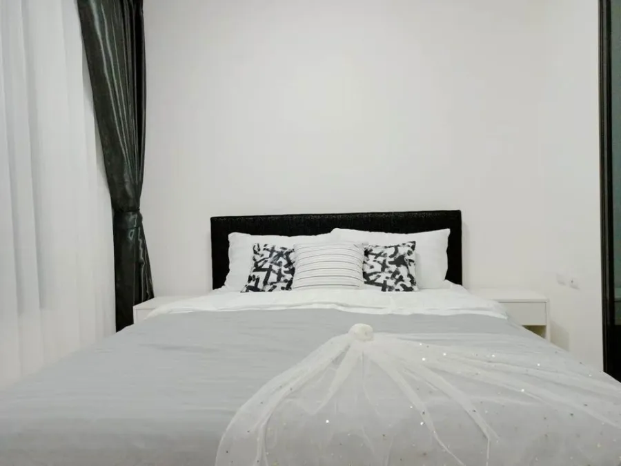 ปล่อยเช่า ไอคอนโด ศาลายา เฟส 2 ห้องตกแต่งโทนสีขาวสบายตา ราคาสบายใจ สนใจจองให้ไวเลย
