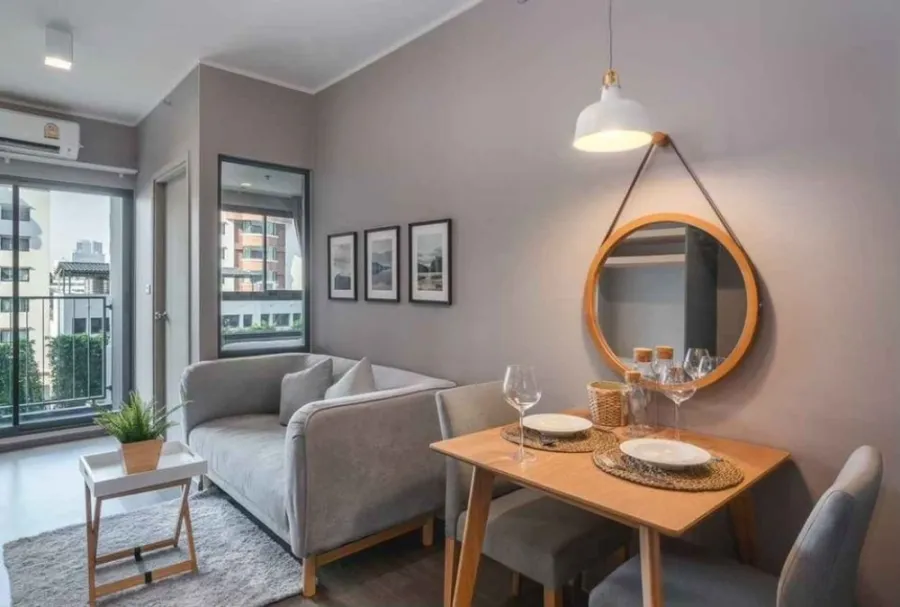Condo for sale/rent, Ideo Sukhumvit 93, next to BTS Bang Chak, fully furnished, don't miss it.