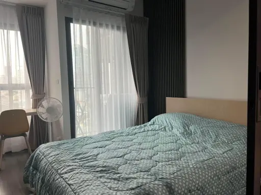 For rent urgently!! Condo Ideo Chula Samyan, 17th floor, beautiful room, fully furnished, good location, hurry up and book now!!