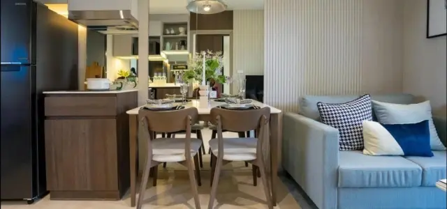 ขายดาวน์ Nue Cross KhuKhot Station 1 bedroom 27 ตรม. ตึก A ชั้น 4 ห้องทิศเหนือ วิวสวน รีบจองด่วน images