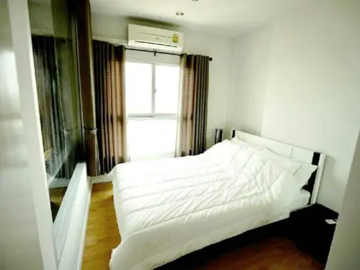 For rent, The Parkland Ngamwongwan, Khae Rai, brand new room, 1 bedroom, fully furnished, beautiful view. Hurry up, don't miss it!