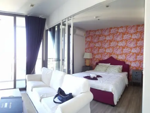 Condo for rent at Baan Plai Haad, Pattaya, sea view, view of the Sanctuary of Truth. Built-in kitchen You can get in. Hurry up. images