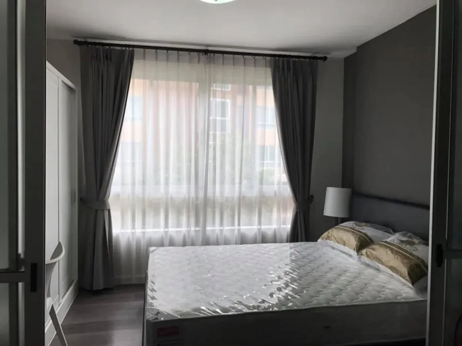 ปล่อยเช่า D Condo Campus Resort Rangsit วิวสวนสวยมาก ห้องตกแต่งอย่างดี จองแล้วจะไม่เสียใจรับรอง ด่วน